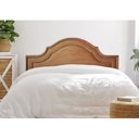 Ver imagem 1 de Cabeceira Queen Estofada para Cama Box com Tachas 160x60cm Provençal Luxo Dupla Laranja Terracota/Fumê