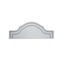 Ver imagem 2 de Cabeceira Queen Estofada para Cama Box com Tachas 160x60cm Provençal Luxo Dupla Branco/Fumê