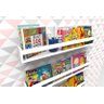 Prateleira para Livros Infantil Quarto Montessoriano 90cm - 2