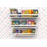 Prateleira para Livros Infantil Quarto Montessoriano 90cm - 4