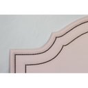 Ver imagem 4 de Cabeceira Queen Estofada para Cama Box com Tachas 160x60cm Provençal Luxo Dupla Rosa/Fumê