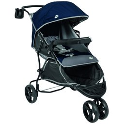 Carrinho de Bebê Evo Tutti Baby Azul + Suporte de Cabeça Almofadinha - 2 Carrinho de Bebê Evo Tutti Baby Azul + Suporte de Cabeça Almofadinha - 2
