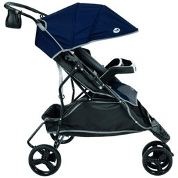 Carrinho de Bebê Evo Tutti Baby Azul + Suporte de Cabeça Almofadinha - 8 Carrinho de Bebê Evo Tutti Baby Azul + Suporte de Cabeça Almofadinha - 8