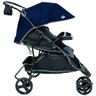 Carrinho de Bebê Evo Tutti Baby Azul + Suporte de Cabeça Almofadinha - 9