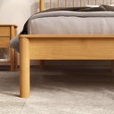 Ver mais imagens de Cama Casal Queen de Madeira Moderna Apoana Madeirado Idimex