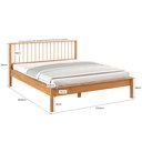 Ver imagem 5 de Cama Casal Queen de Madeira Moderna Apoana Madeirado Idimex