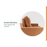 Sofá Retrátil e Reclinável Embaúba 4 Lugares 2,65m Pet Friendly CabeCasa MadeiraOriginals - 7