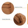 Sofá Retrátil e Reclinável Embaúba 4 Lugares 2,65m Pet Friendly CabeCasa MadeiraOriginals - 8