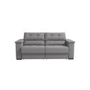 Ver imagem 2 de Sofá Cama Kappesberg Stelo Veludo Titânio 230cm