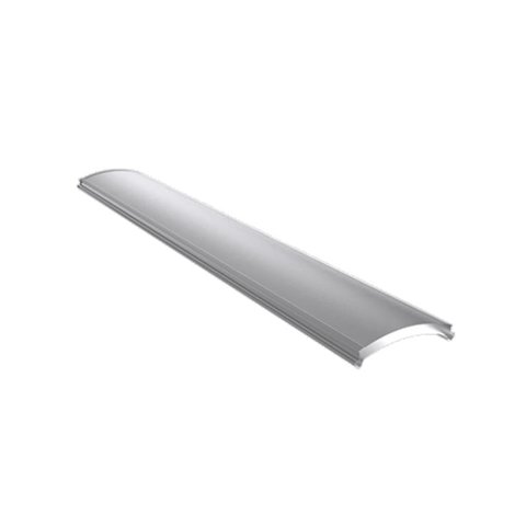 Perfil Difusor Baixo DF-002 para Perfil LED Barra 03 metros Rometal 01 barra