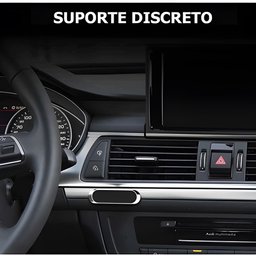 Suporte Celular Magnético Veicular Ímã Forte Seguro Prático - 6