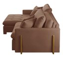 Ver imagem 4 de Sofá Cama Lisboa Retrátil e Reclinável 200cm Braço 10cm Meu Sofá Online