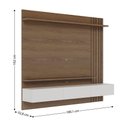 Ver imagem 7 de Home Suspenso Juriti 180cm 3 Portas Basculantes - Ssx Multicoisas