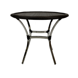 Conjunto Cadeiras Maresia Mesa Borda Trama Central Jardim Piscina Varanda Pedra Ferro Realize Decor - 3