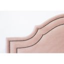 Ver imagem 4 de Cabeceira King Estofada para Cama Box com Tachas 193x60cm Provençal Luxo Dupla