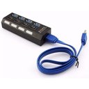 Ver imagem 4 de Hub Usb 3.0 com 4 Portas High Speed 5 Gbps com Teclas On/off