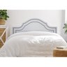 Cabeceira King Estofada para Cama Box com Tachas 193x60cm Provençal Luxo Dupla - 1