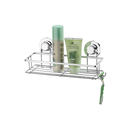 Ver imagem 1 de Suporte Porta Shampoo com Ventosa de Parede Banheiro Schmitt:Cromado