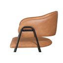 Ver imagem 4 de Kit 4 Cadeiras Veneza Jantar Base Aço Carbono Espuma D28 Tecido 409 - Base Preta
