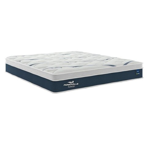 Colchão Casal Molas Ensacadas Masterpocket Personalle Blue Euro Pillow (138x188x30) - Plumatex