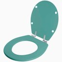 Ver imagem 2 de Assento Sanitário Laqueado Soft Close Avalon Aquamarine para Vaso Ideal Standard