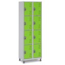 Ver imagem 1 de Armário 8 Portas de Aço para Academia e Empresa:verde