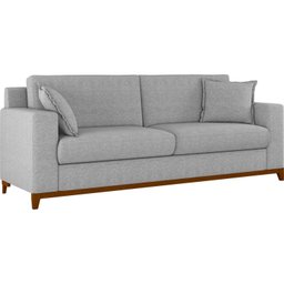 Sofá Living Vintage 3 Lugares 220cm em Linho Slim - 2