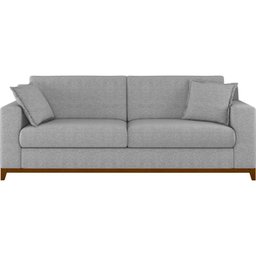 Sofá Living Vintage 3 Lugares 220cm em Linho Slim - 4