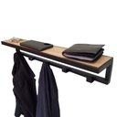 Ver mais imagens de Cabideiro Strassis Design Sd-3504 Preto