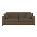 Ver imagem 2 de Sofá Living Vintage 3 Lugares 220cm em Linho Slim