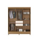 Ver imagem 4 de Guarda Roupa Bianca Casal 8 Portas Amendola Off White