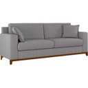 Ver imagem 2 de Sofá Living Vintage 3 Lugares 220cm em Linho Slim