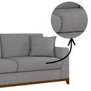 Ver mais imagens de Sofá Living Vintage 3 Lugares 220cm em Linho Slim