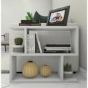 Ver imagem 2 de Aparador Mesa Lateral Sofá Prateleira Decoração Livros Sala Mdf
