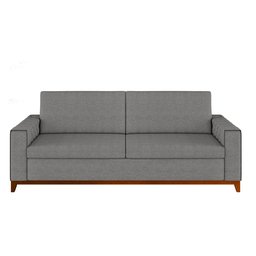 Sofá Living Vintage 3 Lugares 225cm em Linho Áspen - 4