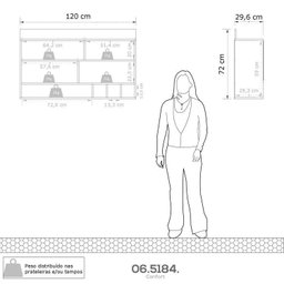 Cozinha Compacta 9 Peças 10 Portas 8 Gavetas Confort - 9