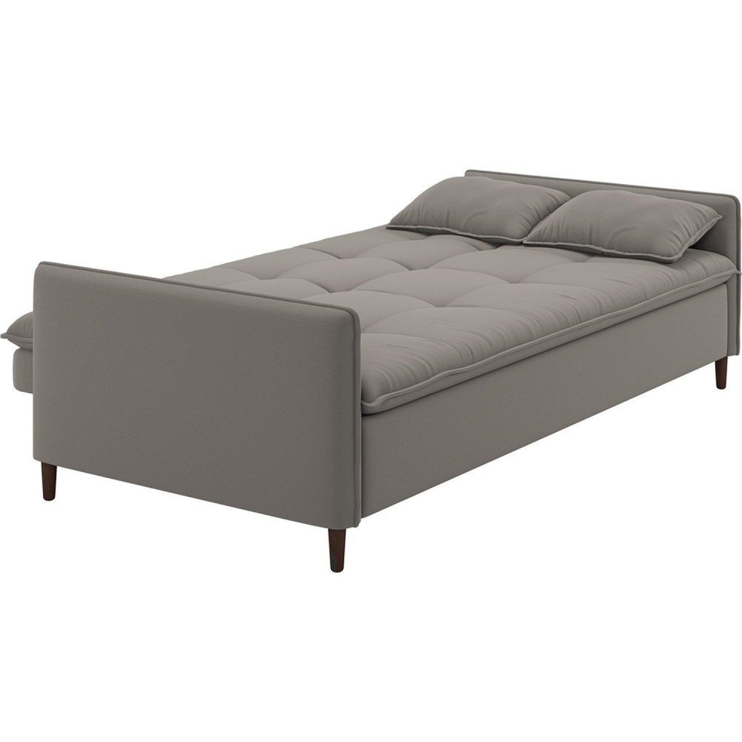 Sofá Cama Reclinável 3 Lugares 213cm Veludo Lima - 5