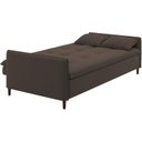 Ver imagem 5 de Sofá Cama Reclinável 3 Lugares 213cm Veludo Lima