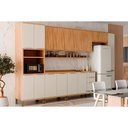 Ver imagem 1 de Cozinha Completa Sauvignon 9 Peças (aéreos+2balcões+1paneleiro+1torrequente+2complementos) C9p94