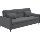 Ver imagem 2 de Sofá Cama Reclinável 3 Lugares 213cm Veludo Lima