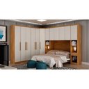 Ver imagem 4 de Modulo Obliquo P/ Guarda-roupa Com 1 Porta Cumaru/fendi