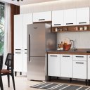 Ver imagem 6 de Cozinha Modulada 7 Peças Ana Freijó Branco Megasul