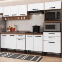 Ver imagem 5 de Cozinha Modulada 7 Peças Ana Freijó Branco Megasul