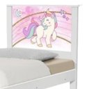 Ver imagem 4 de Cama Solteiro com Cabeceira Barcelona Unicórnio