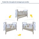 Ver mais imagens de Quarto de Bebê Completo com Cômoda, Berço e Guarda Roupas Mila