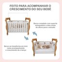 Ver imagem 5 de Quarto de Bebê Completo com Cômoda, Berço e Guarda Roupas Mila