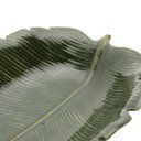 Ver imagem 4 de Folha Decorativa de Cerâmica Banana Leaf Verde 30Cmx20,5cm X 6,5cm | Lyor