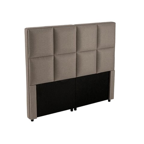 Cabeceira Cama Box Casal Kappesberg Cloud Linho Fendi 140cm