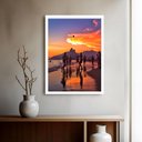 Ver imagem 1 de Quadro Decorativo Rio de Janeiro Sol Futebol - 70x50cm:moldura Branca
