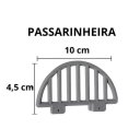 Ver imagem 3 de Tela Passarinheira Telha Eternit E Brasilit 50 Un Cinza